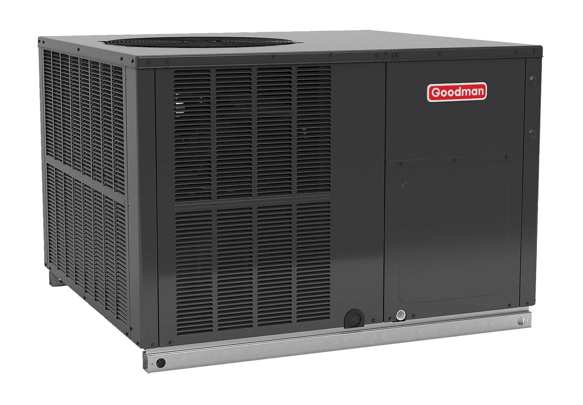Goodman 3.5 Ton 14 Seer Dedicated Horizontal Air Conditioning Unit WholesaleHVACDirect